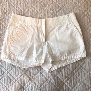 J Crew Women’s White Chino Short